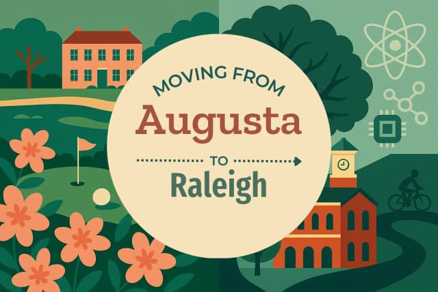 Moving from Augusta to Raleigh