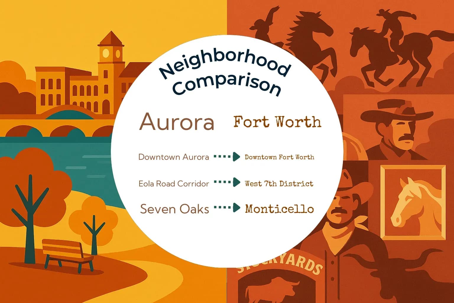 Aurora vs Fort Worth Neighborhood Comparison