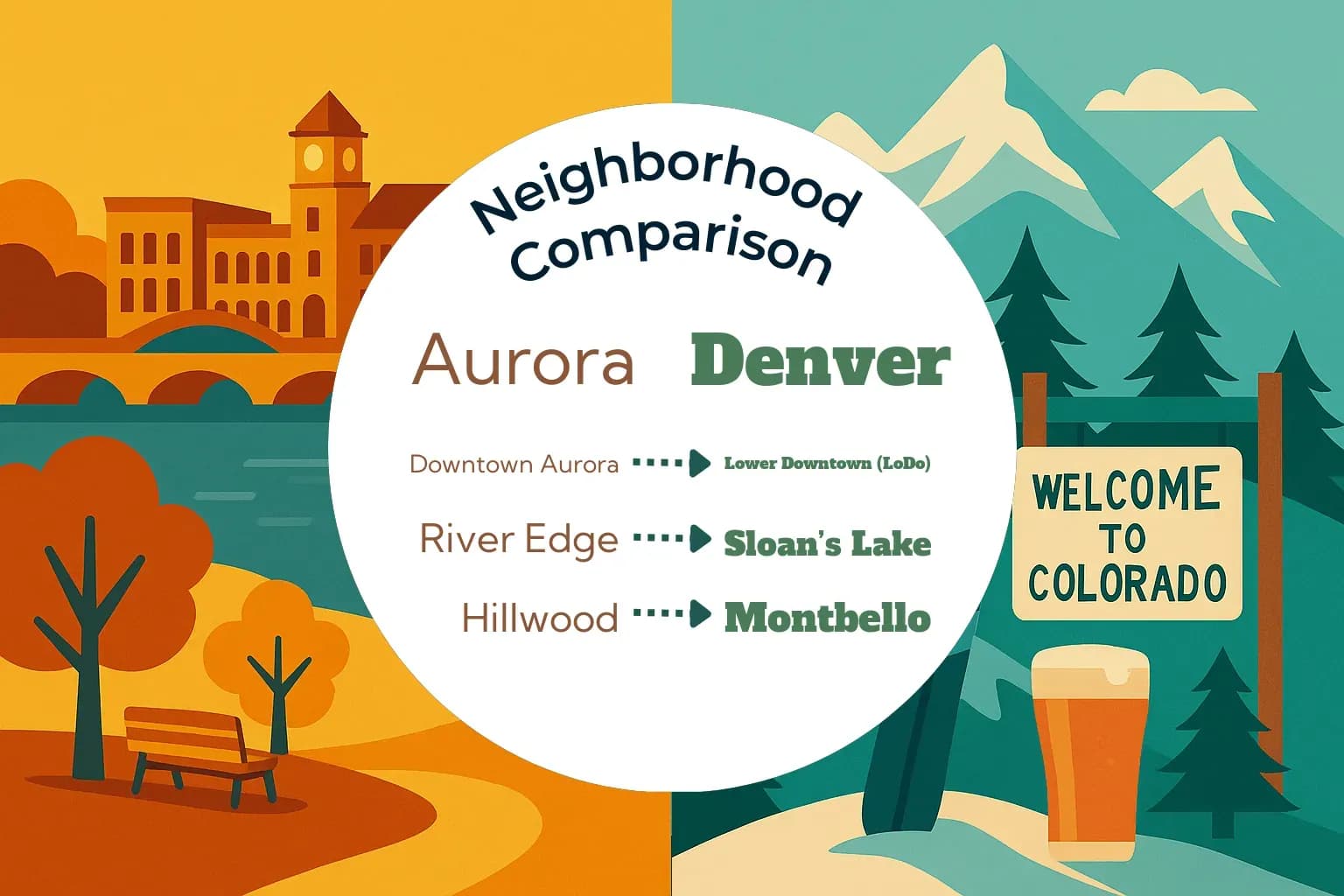 Aurora vs Denver Neighborhood Comparison