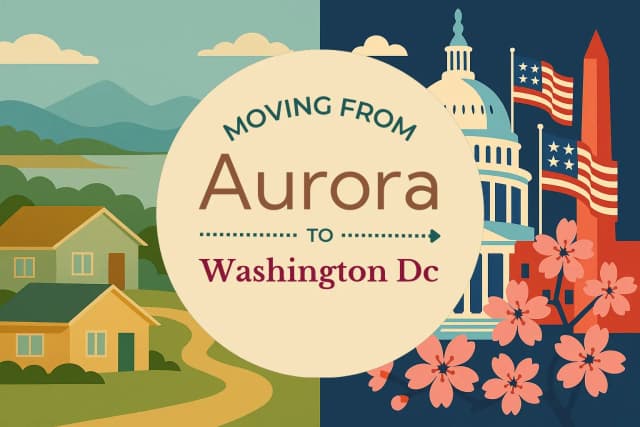 Moving from Aurora to Washington DC