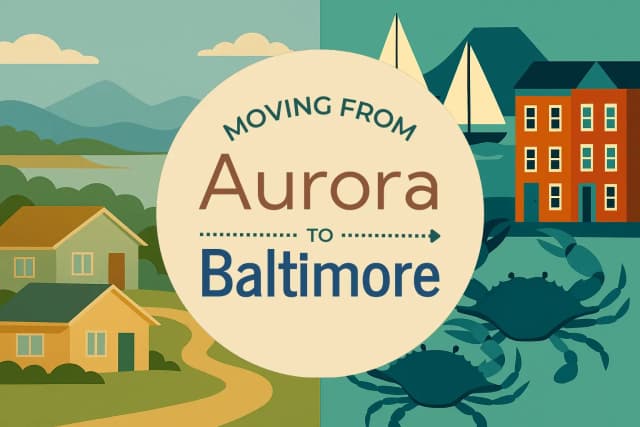 Moving from Aurora to Baltimore