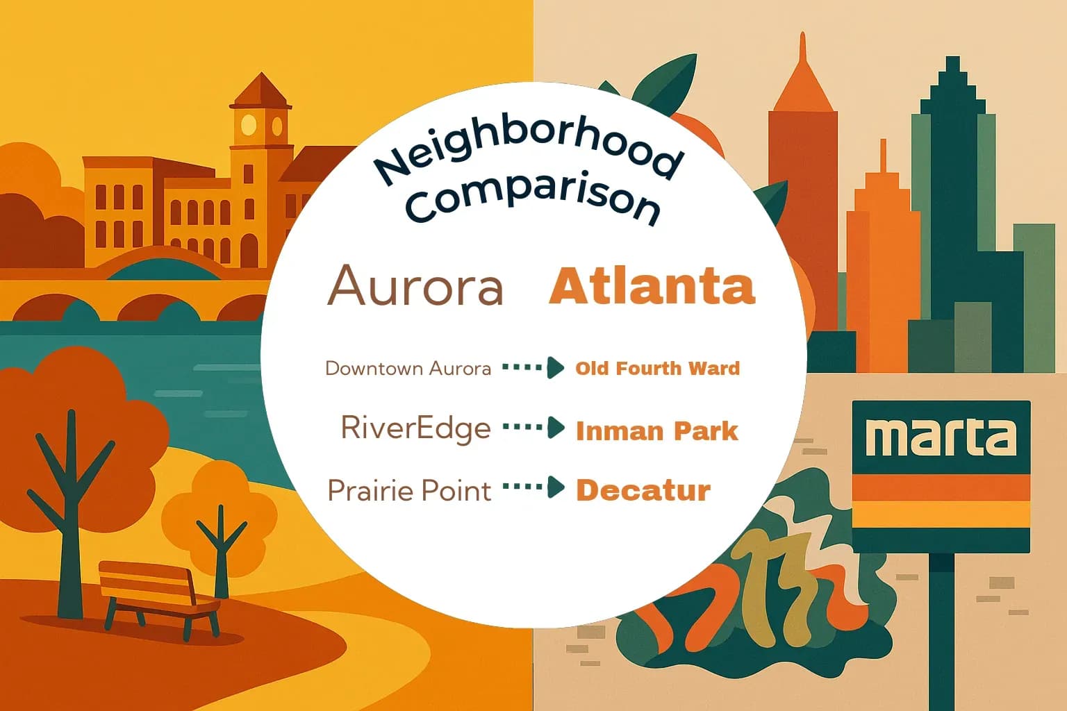 Aurora vs Atlanta Neighborhood Comparison