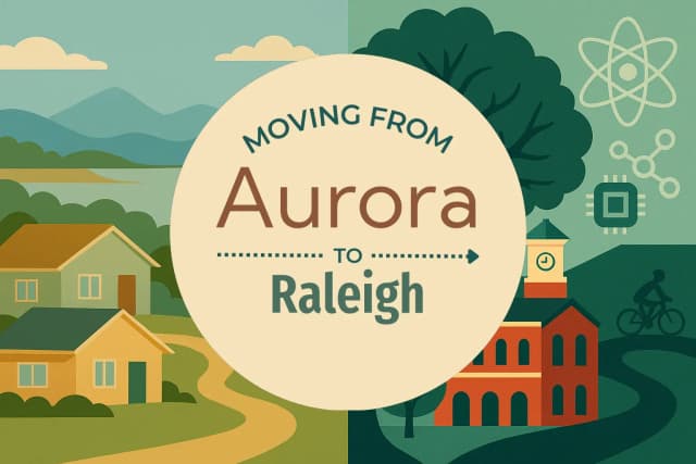 Moving from Aurora to Raleigh