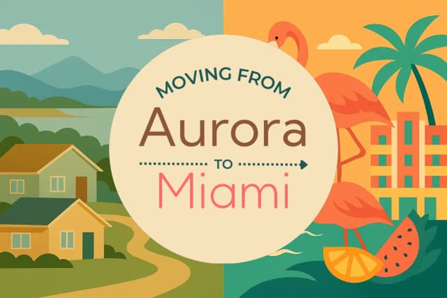 Moving from Aurora to Miami