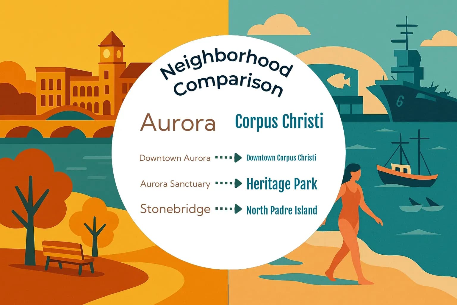 Aurora vs Corpus Christi Neighborhood Comparison