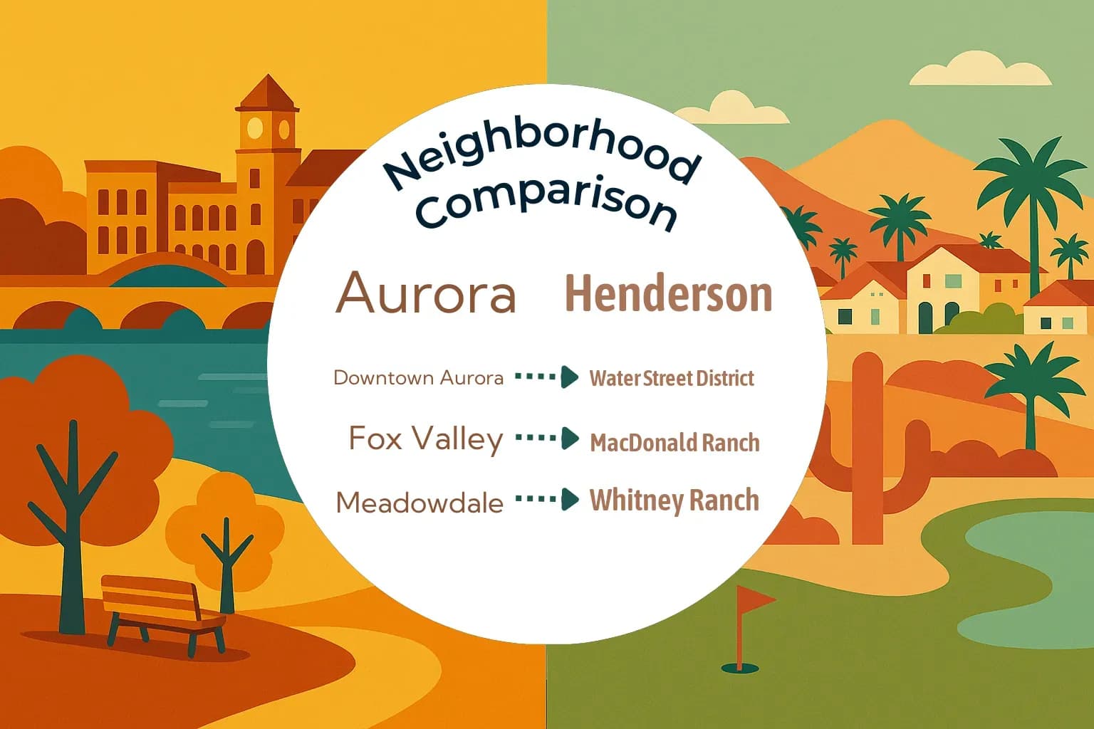 Aurora vs Henderson Neighborhood Comparison