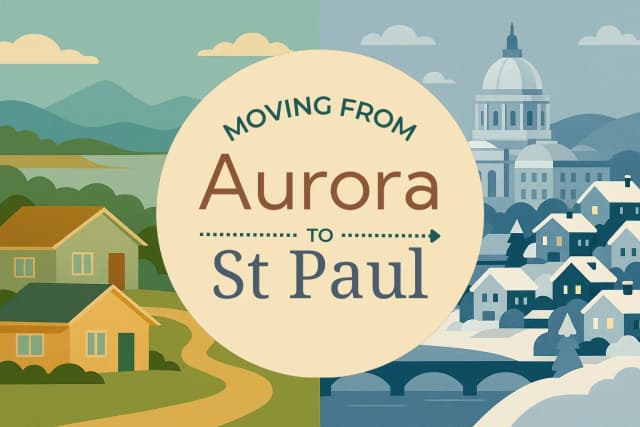 Moving from Aurora to St. Paul