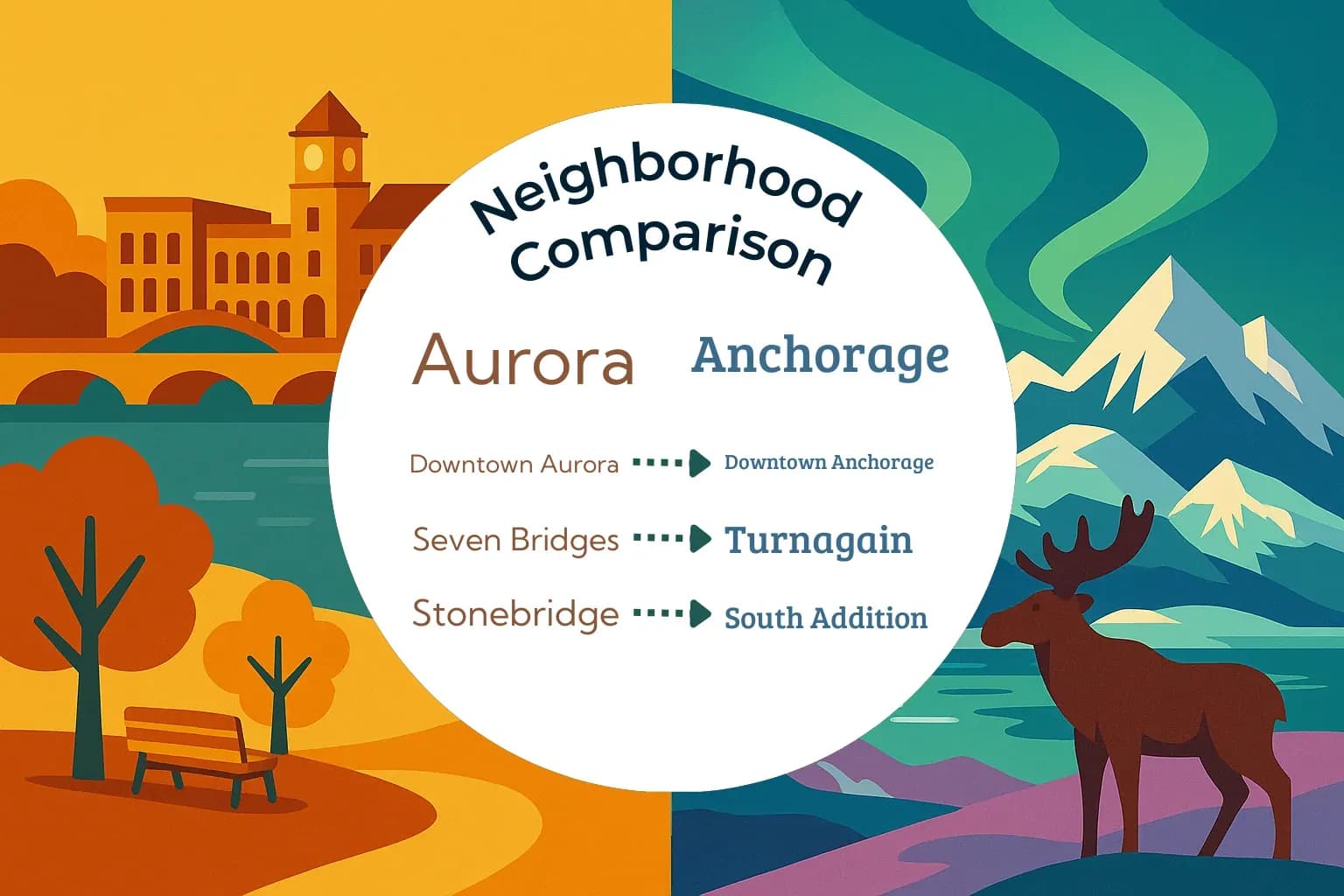 Aurora vs Anchorage Neighborhood Comparison
