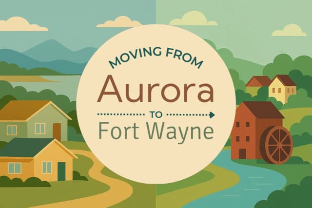 Moving from Aurora to Fort Wayne