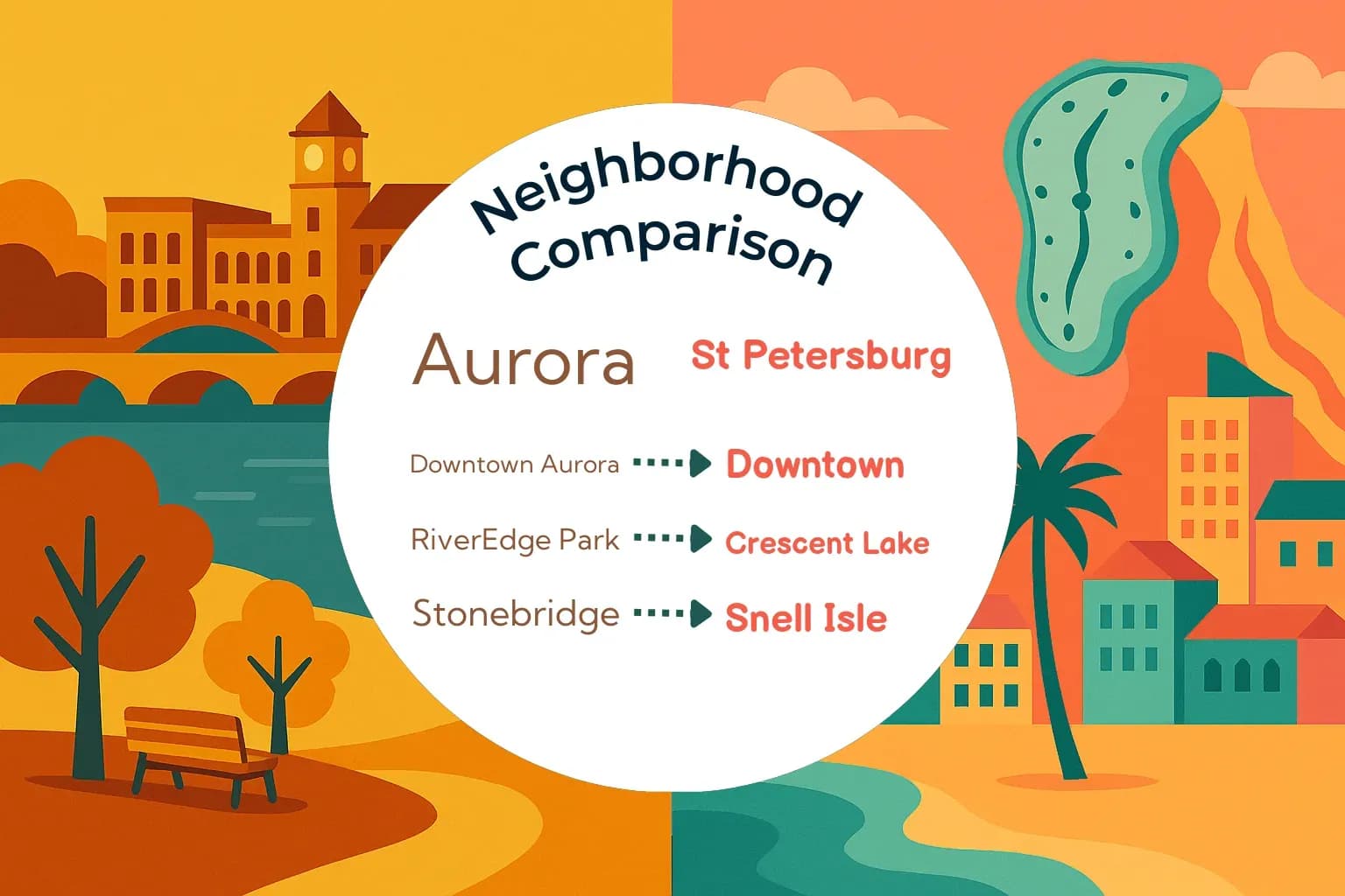 Aurora vs St. Petersburg Neighborhood Comparison