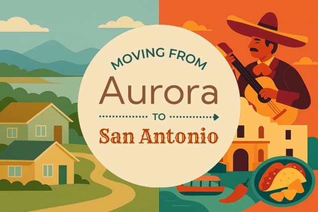 Moving from Aurora to San Antonio