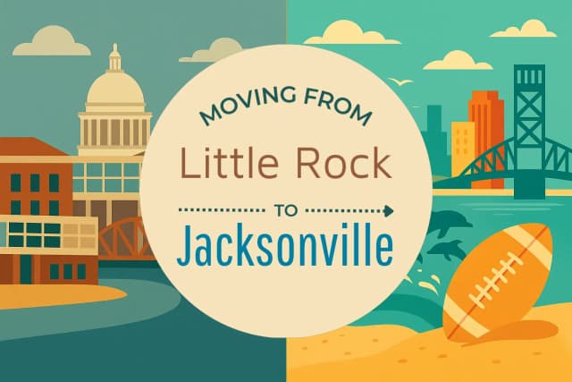 Moving from Little Rock to Jacksonville