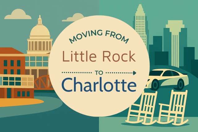 Moving from Little Rock to Charlotte