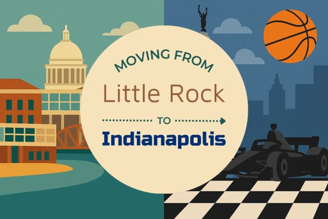 Moving from Little Rock to Indianapolis