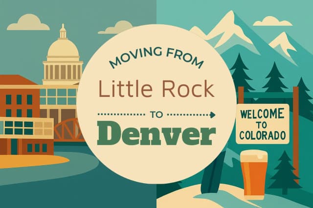 Moving from Little Rock to Denver