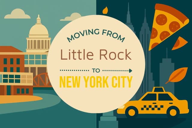 Moving from Little Rock to New York City