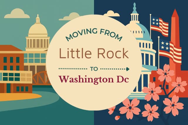 Moving from Little Rock to Washington DC