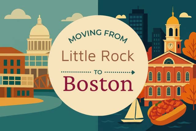 Moving from Little Rock to Boston