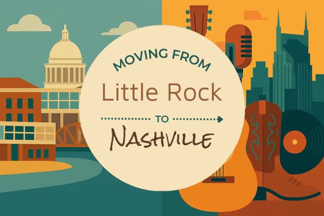 Moving from Little Rock to Nashville