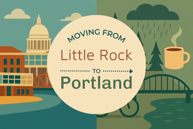 Moving from Little Rock to Portland