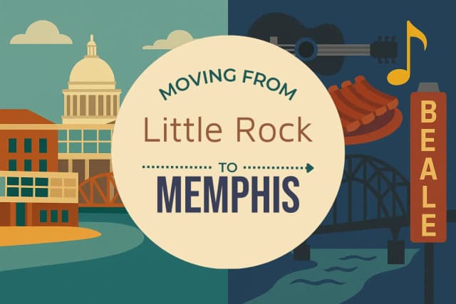 Moving from Little Rock to Memphis