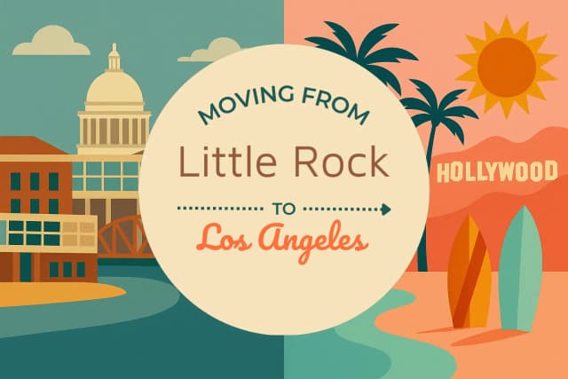 Moving from Little Rock to Los Angeles