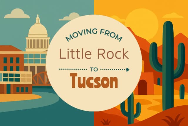 Moving from Little Rock to Tucson