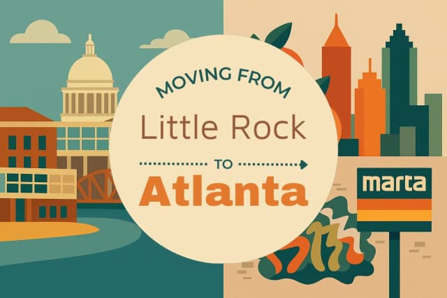 Moving from Little Rock to Atlanta