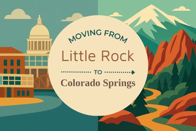 Moving from Little Rock to Colorado Springs