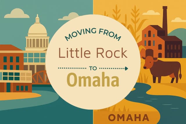 Moving from Little Rock to Omaha