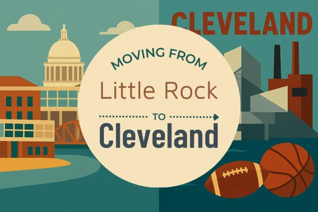 Moving from Little Rock to Cleveland