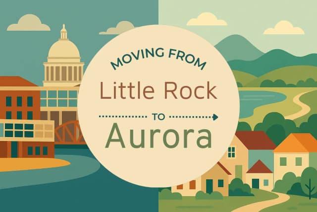 Moving from Little Rock to Aurora