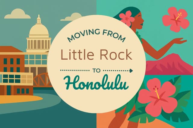 Moving from Little Rock to Honolulu