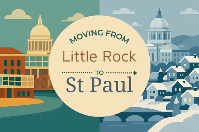 Moving from Little Rock to St. Paul