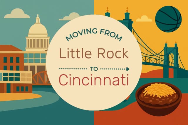 Moving from Little Rock to Cincinnati