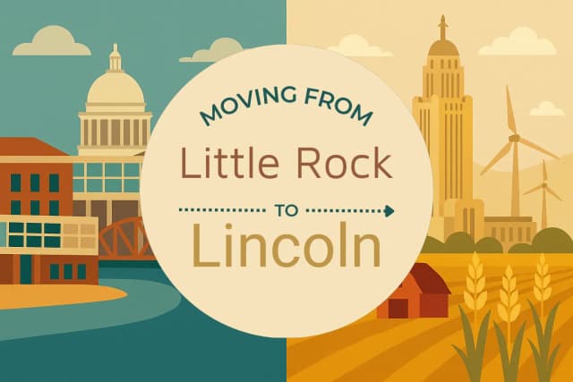 Moving from Little Rock to Lincoln