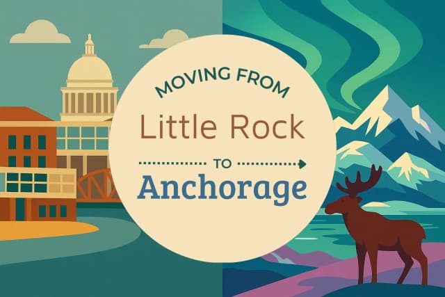 Moving from Little Rock to Anchorage