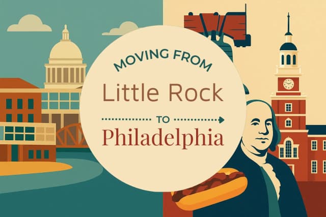 Moving from Little Rock to Philadelphia