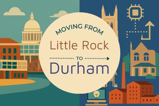 Moving from Little Rock to Durham
