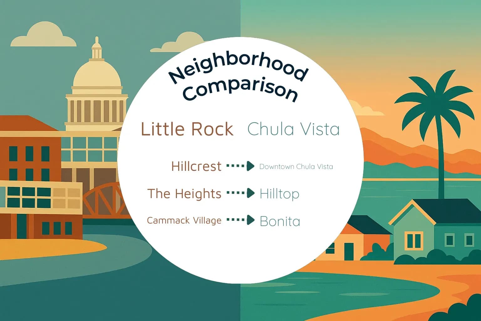 Little Rock vs Chula Vista Neighborhood Comparison