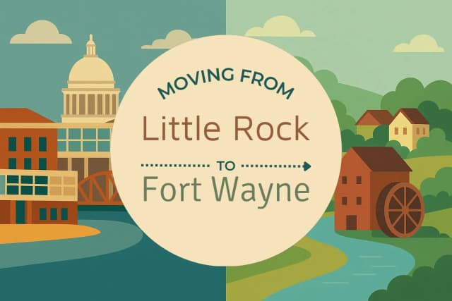 Moving from Little Rock to Fort Wayne