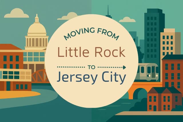 Moving from Little Rock to Jersey City