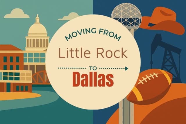 Moving from Little Rock to Dallas