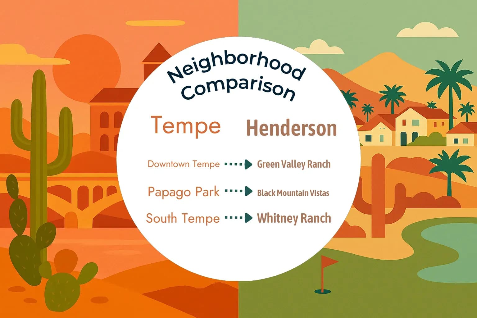 Tempe vs Henderson Neighborhood Comparison
