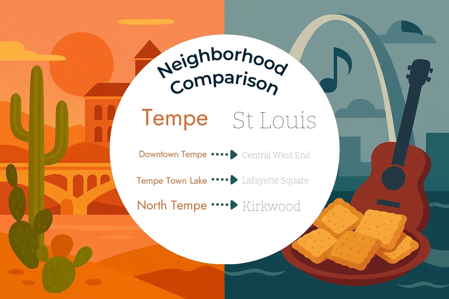 Tempe vs St. Louis Neighborhood Comparison