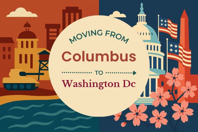 Moving from Columbus to Washington DC