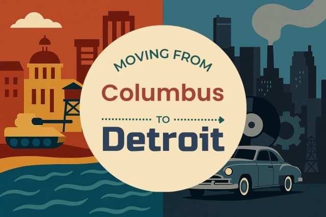 Moving from Columbus to Detroit