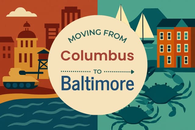 Moving from Columbus to Baltimore
