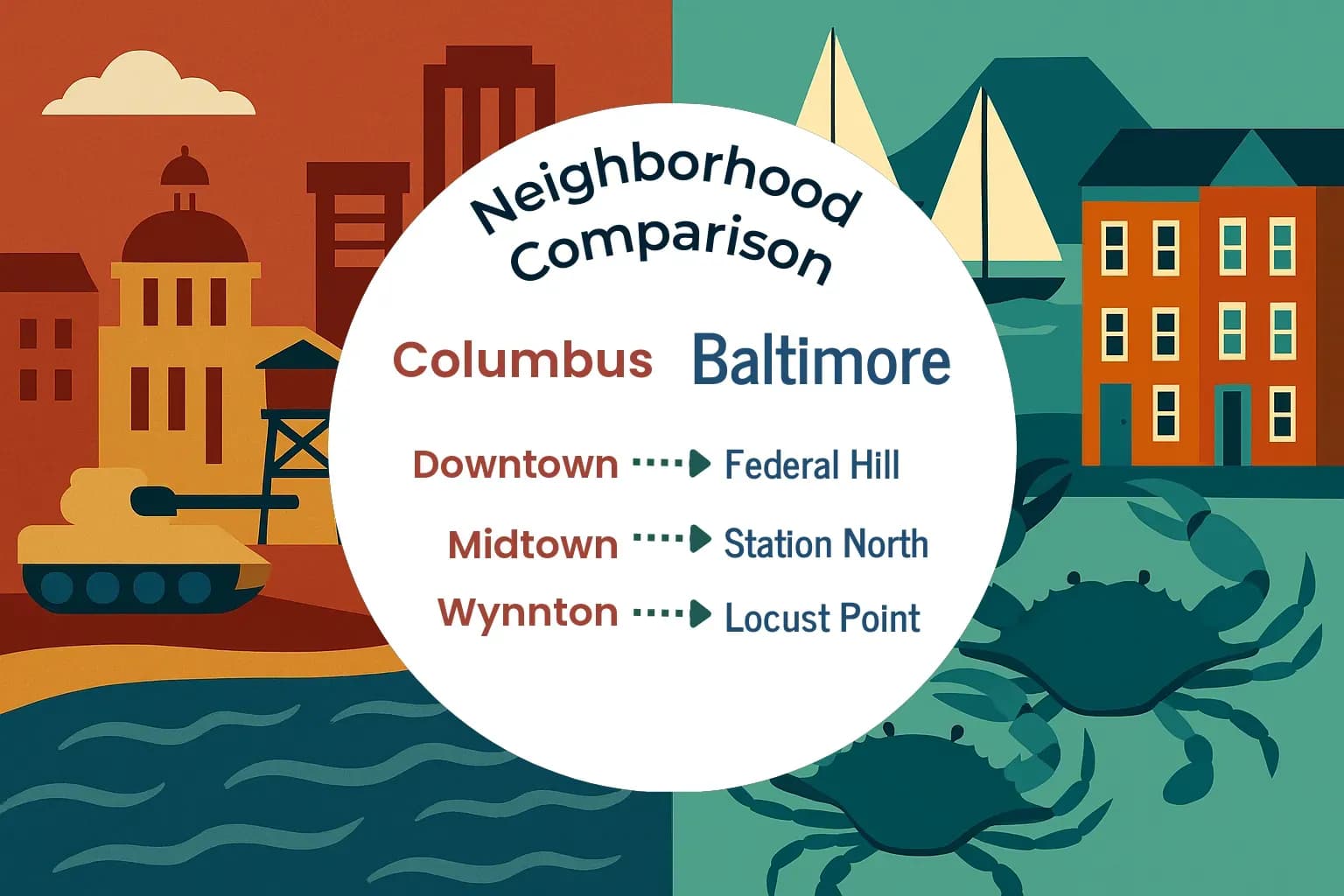 Columbus vs Baltimore Neighborhood Comparison