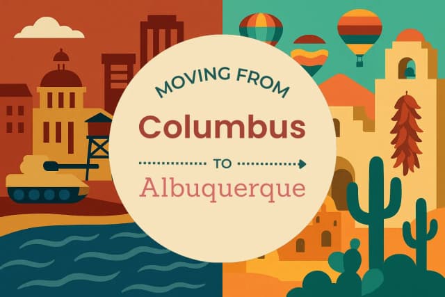 Moving from Columbus to Albuquerque